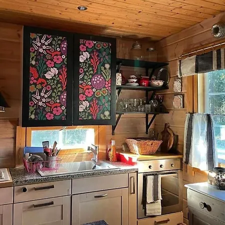 Tunnelmallinen Ilmastoitu Jaervenrantahuvila Saarijarvi (Western Finland)